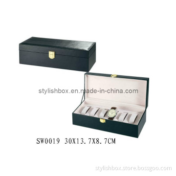 6 Slots PU Watch Storage Box (SW0019)